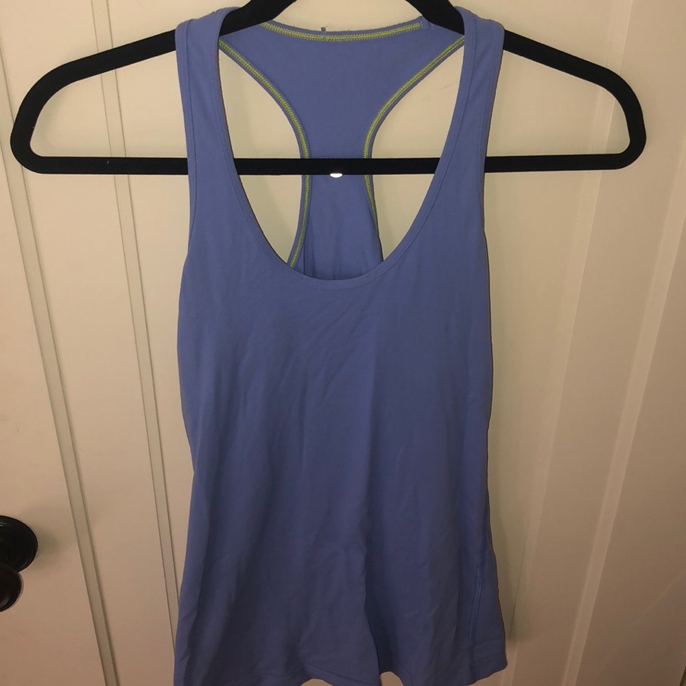 Lululemon purple racerback tank top